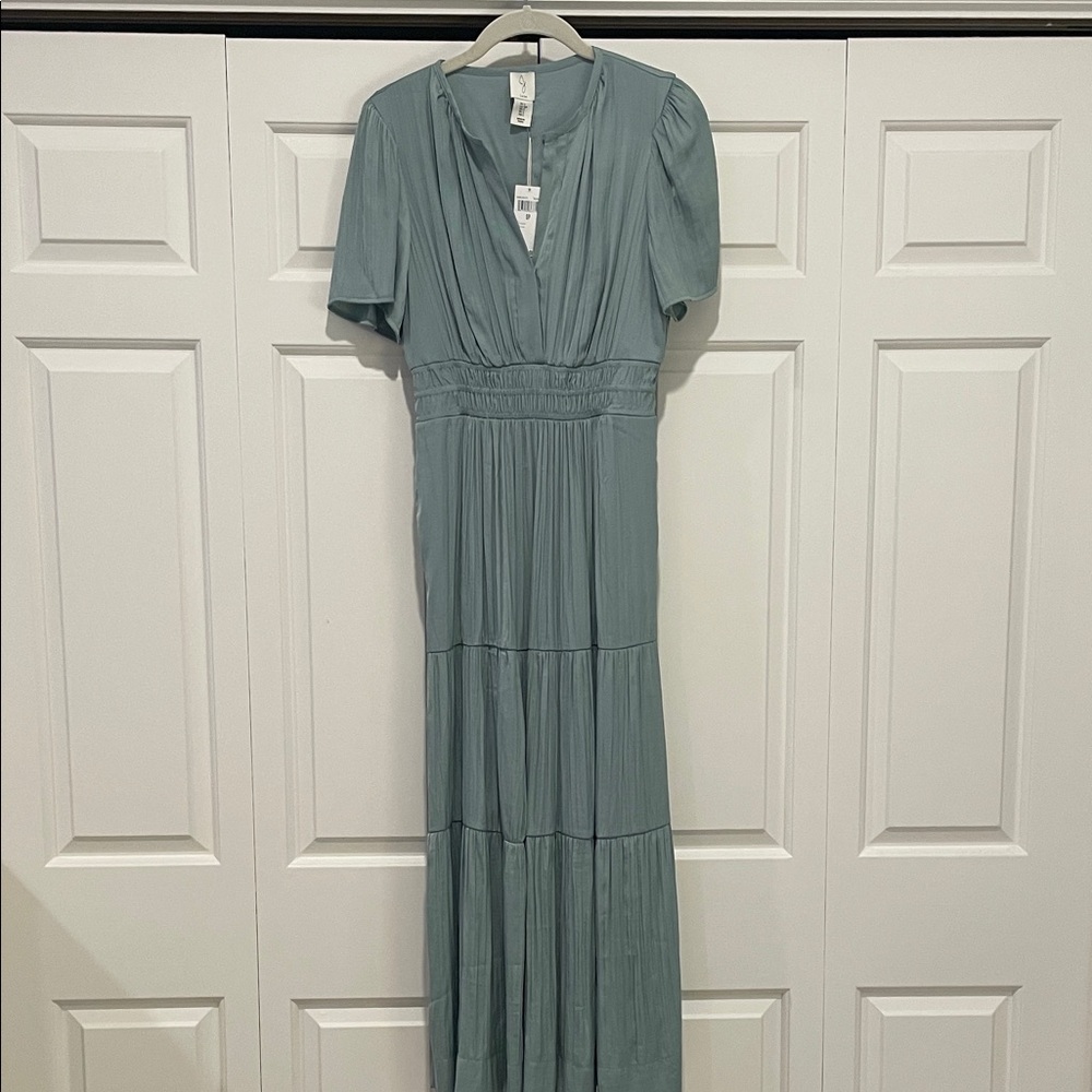 Joie soft green Maxi Dress NWT!